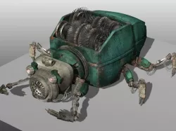 Garbage Monster 3D model
