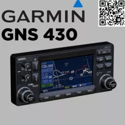 Garmin GNS 430 GPS Nav Comm Low-poly 3D model