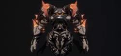 Golem Knight Low-poly 3D model