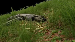 Gun model Low-poly 3D model