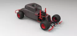 Hot rod 3D model
