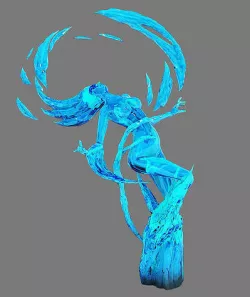 Ice and snow - ice Carved 3D model