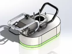 industrial Vacuum Lifter 3D model