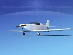 Ken Rand KR-2 Unmarked 3D model