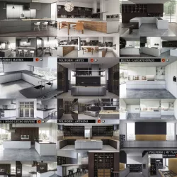 Kitchen collection 3D model