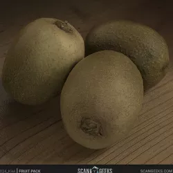 Kiwi Photogrammetry Asset 3D PhotoScan By  Scan Geeks Low-poly 3D model
