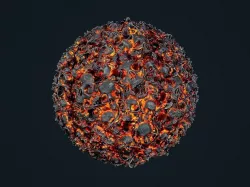 Lava Ground Seamless PBR Texture 25 Texture