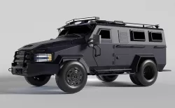Lenco Bear SWAT Truck 3D model