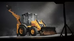 Loader JCB 3CX Eco Low-poly 3D model