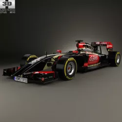  Lotus E22 2014 3D model
