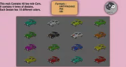 Low Poly Cars Low-poly 3D model