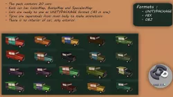 Low Poly Cars Low-poly 3D model