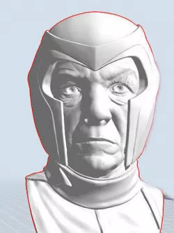 Magneto x-men 3D model
