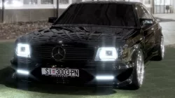 Mercedes 126 SEC AMG WIDEBODY 3D model