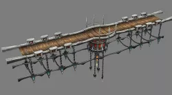 Model Arena - inferno cable Longbridge Area 22 01 3D model