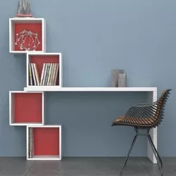 Modern computer desk 3D model