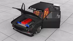 NISSAN GT-R Datsun 510 Tuning KSBWorks and STL 3D model