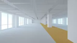 Office space 2b Low-poly 3D model