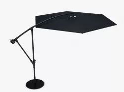 Offset Patio Umbrella 3D model