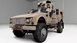 Oshkosh M-ATV Low-poly 3D model