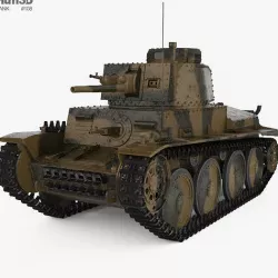 Panzer 38t 3D model