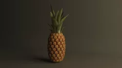 Pineapple 3d model  3D model