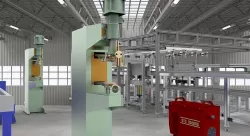 Platoon welding machine 3D model