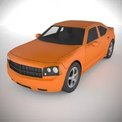 PolyCAR N50 lp1 Low-poly 3D model