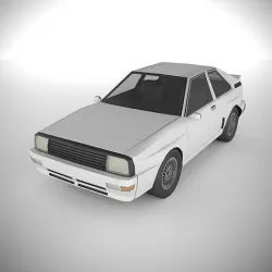 PolyCAR N65 lp1 Low-poly 3D model