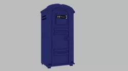 Portable Toilet 3D model