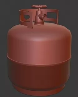 Propane Tank 3D model