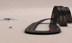 Racetrack 3D model