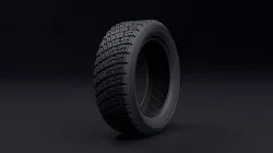 Rally tyre  3D model