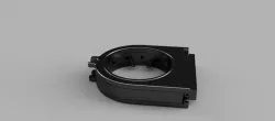 Raspberry Pi Zero Holder 3D model