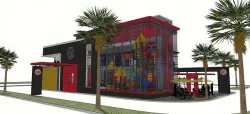 Retail burger King  3D model