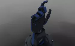 robot hand movment 3D model