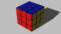Rubik Cube 3D model