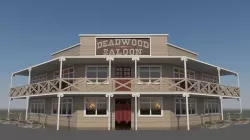 Saloon Bar 3D model
