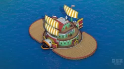 Sanjis Baratie - One Piece 3D model