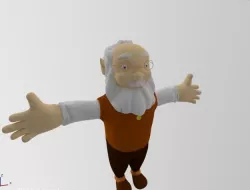 Santa Elf 3D model