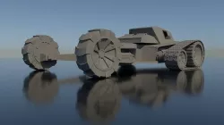 Sci fi Buggy  3D model