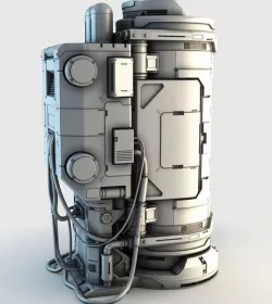 Sci-Fi Elements 3D model