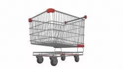 Shopping cart 1 3D model
