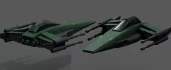 Spaceship scifi starship futuristic spacecraft space millitary  Low-poly 3D model