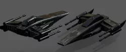 Spaceship starship scifi space futuristic cyborg Generic  Low-poly 3D model