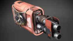 Star Wars Rey Speeder 3D model