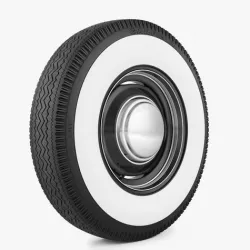 Steel Wheel Tire Garfield 3D model