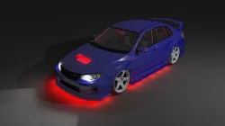 Subaru impreza 3D model
