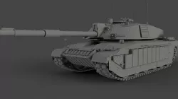 Tank Challenger 3D model