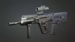 Tavor X95 IWI Low-poly 3D model